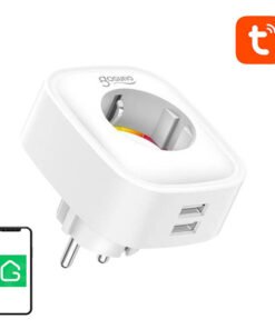 Smart plug WiFi Gosund SP112 2xUSB, 16A, Tuya