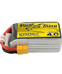 Tattu R-Line 4.0 1050mAh 22.2V 130C 6S1P XT60 Battery