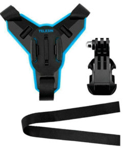 Motorcycle Helmet Chin Telesin + J-Hook Mount for sports cameras (GP-HBM-MT7)