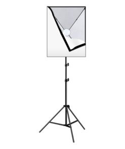 Studio set Puluz LED softbox 50x70cm, tripod, LED bulb 1 pc PU5070EU