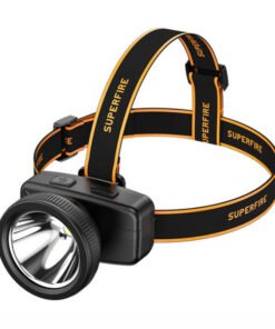 Superfire HL55 headlamp, 150 lm, USB-C, 4 modes, 270 m