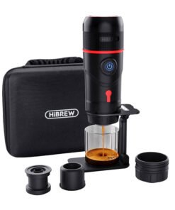 Portable coffee maker  3-in-1 with case HiBREW H4-premium  80W