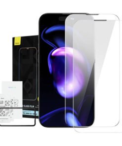 Baseus Crystal Tempered Glass Dust-proof 0.3mm for iPhone 14 Pro Max (2pcs)