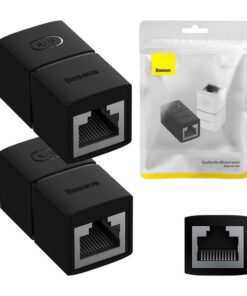 Cable Connector Baseus, 2 pcs, AirJoy Series (black)