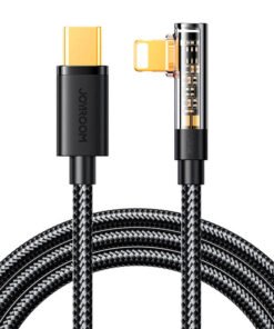 Joyroom S-C Lightning Angle 20W 1.2m USB to USB-C Lightning cable S-CL020A6 (black)