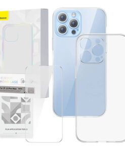 Transparent Case and Tempered Glass set Baseus Corning for iPhone 13 Pro Max