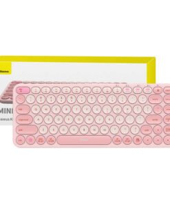 Baseus K01A Wireless Tri-Mode Keyboard Baby Pink