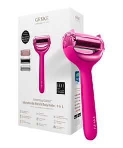 MicroNeedle Face&Body Roller 9in1 Geske with APP (magenta)