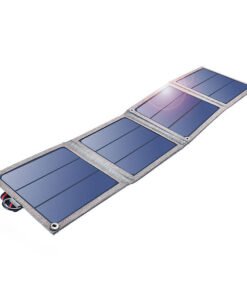 Foldable solar charger Choetech SC004 14W, 1xUSB (grey)