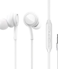 Wired Earphones JR-EW02, Half in Ear (White)