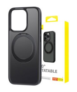 Magnetiline telefoniümbris iPhone 15 ProMax Baseus CyberLoop seeriale (must)