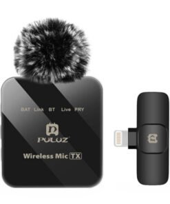 Wireless Lavalier Microphone PULUZ PU647B (lightning)