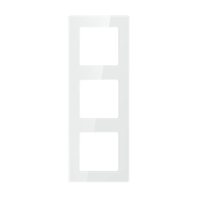 Kolmekordse raamiga pistikupesa Avatto N-TS10-Frame-W3 (valge)