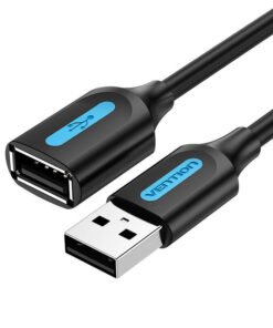 Extension Cable USB 2.0 Male to Female Vention CBIBJ 5m Black