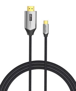 USB-C do HDMI 2.0 Cable Vention CRBBG 1,5m, 4K 60Hz (black)