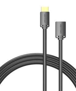 HDMI 2.0 Male to HDMI 2.0 Female Extension Cable Vention AHCBD 0,5m, 4K 60Hz, (Black)