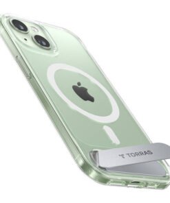 Torras phone case UPRO Pstand for iPhone 15 (transparent