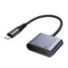 2 viename garso adapteris „Joyroom SY-L02 Lightning“ į dvigubą „Lightning“ (juodas)
