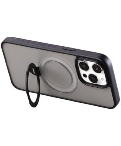 Magnetiline kaitseümbris Joyroom JR-BP004 iPhone 15 Pro Maxile (must)