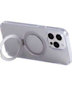 Magnetiline kaitseümbris telefonile koos hoidikuga Joyroom JR-BP004 iPhone 15-le (läbipaistev)