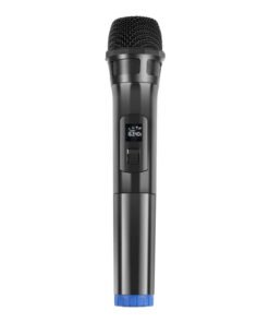 Wireless dynamic microphone UHF PULUZ PU628B 3.5mm (black)