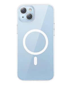 Baseus Crystal Series magnetiline ümbris iPhone 14 Plusile + karastatud klaas