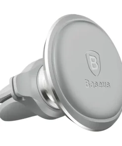 Gravity car mount for air vent Baseus (silver)
