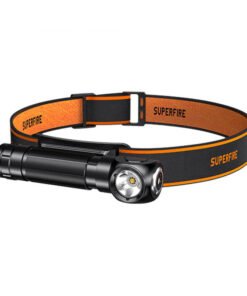 Superfire TH04 2-in-1 headlamp flashlight, 600 lm, USB-C, 5 modes, 150 m