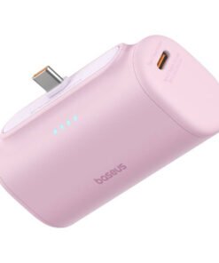 Powerbank Baseus Compact USB-C 5000mAh, 20W (pink)