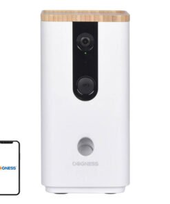 Smart snack feeder with camera T03 Dogness (White)