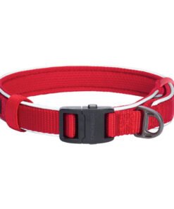Reflective collar Dogness size L (Red)