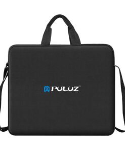 Nešiojamas užtrauktuku laikymo krepšys PULUZ žiedinėms lemputėms 3,56 cm (juodas)