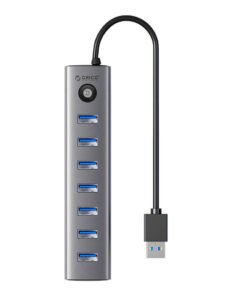 Orico CL7U USB-C to 7x USB 3.0 Hub Adapter (gray)