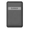 Orico 2577 HDD/SSD 2.5" drive enclosure, 5Gbps, USB-A to USB Micro-B (black)
