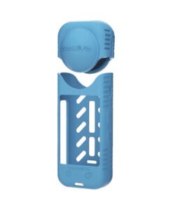 Silicone protective case + lens cover Sunnylife for Insta360 X4 (blue)