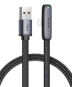 Mcdodo CA-2791 USB to lightning angle cable, 1.8m (black)