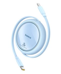USB Cable Baseus Free2Pull USB-C to iP 20W 1m (blue)