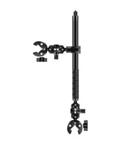 Motorcycle/bicycle mount PULUZ with a single clamp and selfie stick 150 cm