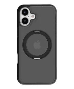 Torras Ostand Pro Case for iPhone 16 (Black)