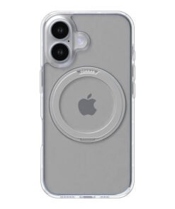 Torras Ostand Pro Case for iPhone 16 (Transparent)