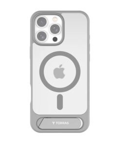 Torras Pstand Series Case for iPhone 16 Pro Max (gray)