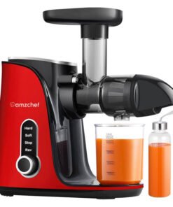 AMZCHEF GM3001-RD slow speed juicer (red)