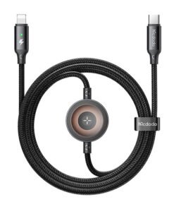 Mcdodo CA-5680 2-in-1 USB-C to Lightning cable + Apple Watch charger, 36W, 1.5m