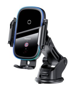 Baseus car holder with 15W charger (black) Bayern edition