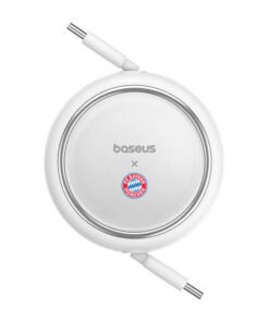 Baseus USB-C to USB-C 100W Charging Cable (White) Bayern Edition