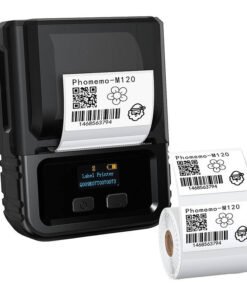Phomemo M120 kaasaskantav sildiprinter (must)