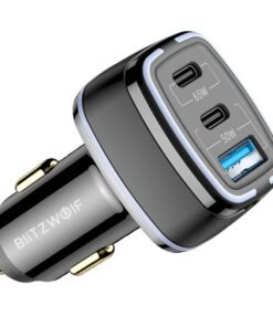 BlitzWolf BW-BC4 115W 3-Port USB PD car charger