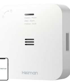 Wireless Alarm CO Heiman HM-720ES-W Interlinked