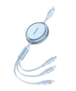 Foneng X113 3-in-1 Cable 1.1M Blue