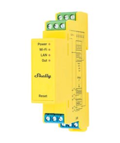 Shelly RGBWW Pro WiFi 5-kanaliga DIN-rööpale paigaldatav valgustuskontroller